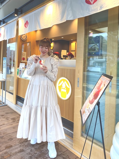 Yunpoli Grlのワンピースを使ったコーディネート Wear