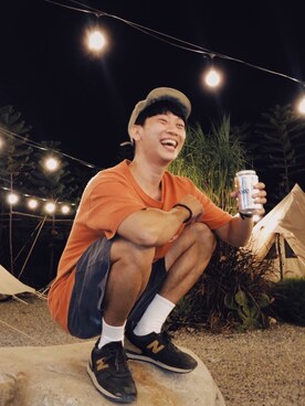 「Mania（マニア）のアイテム」を使った、Weiさん（メンズ・171cm）の秋コーディネート