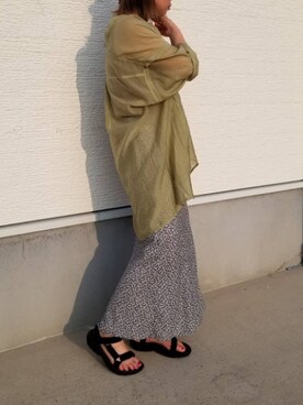 こなつさん（レディース・156cm）の夏コーディネート