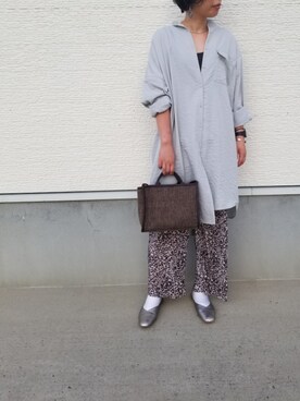 こなつさん（レディース・156cm）の秋コーディネート