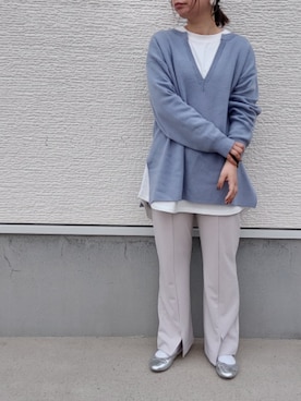 こなつさん（レディース・156cm）の冬コーディネート