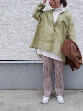 こなつさん（レディース・156cm）の春コーディネート