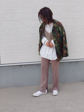 こなつさん（レディース・156cm）の春コーディネート