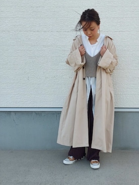 こなつさん（レディース・156cm）の春コーディネート