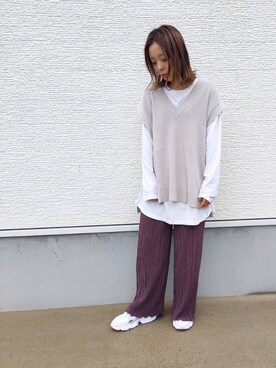 こなつさん(レディース・156cm)の春コーディネート