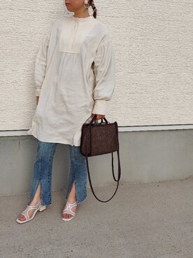 こなつさん（レディース・156cm）の春コーディネート