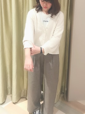 UOさん（レディース・162cm）の秋コーディネート