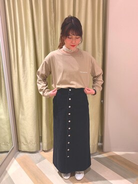 UOさん（レディース・162cm）の春コーディネート