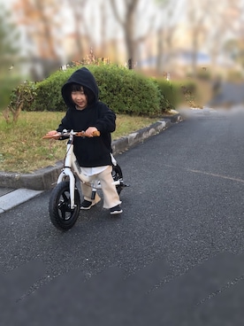 serimamaさん（キッズ・90cm）の冬コーディネート