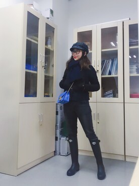 「G2000 （ジートゥサウザンド）のアイテム」を使った、say-it-babyさん（レディース・156cm）の冬コーディネート