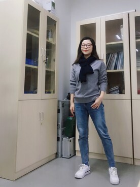 「G2000 （ジートゥサウザンド）のアイテム」を使った、say-it-babyさん（レディース・156cm）の冬コーディネート