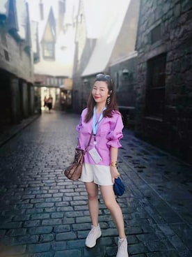 「RABEANCO（ラビアンコ）のアイテム」を使った、say-it-babyさん（レディース・156cm）の夏コーディネート