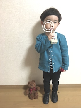 「アーバンリサーチ」｜itk/kii/tmgさん（キッズ・90cm）の冬コーディネート