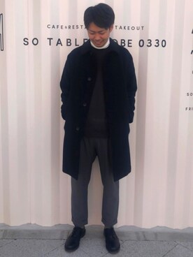 YUUKIさん（メンズ・177cm）の冬コーディネート