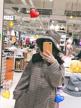 「RUBY AND YOU（ルビーアンドユー）のアイテム（ダウンジャケット/コート）」を使った、Riko梨扣✩︎⡱ さん（レディース・154cm）の春コーディネート