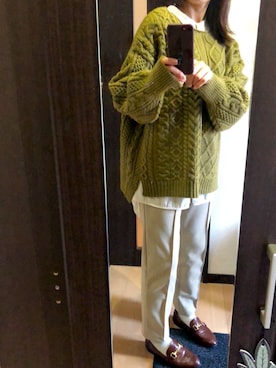 「DHOLIC（ディーホリック）のアイテム」を使った、Rei Reiさん（レディース・164cm・40代）の冬コーディネート
