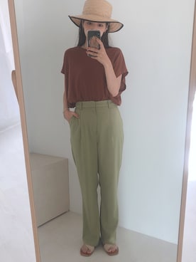 Ayaさん(レディース・157cm)の夏コーディネート