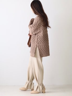 Ayaさん（レディース・157cm）の冬コーディネート