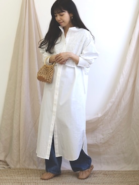 「Bab（バブ）のアイテム」を使った、Ayaさん（レディース・157cm）の冬コーディネート