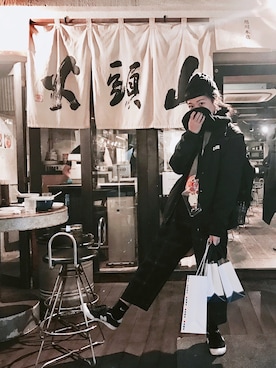 「Carhartt WIP（カーハートダブリューアイピー）のアイテム（ジャケット/アウター）」を使った、ちちさん（レディース・161cm）の春コーディネート