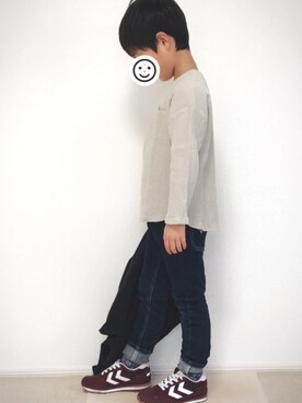 Hummel ヒュンメル のスニーカー レッド系 を使った人気ファッションコーディネート Wear