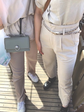 彩乃さん（レディース・161cm）の秋コーディネート