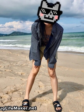「STYLENANDA（スタイルナンダ）のアイテム（キャミソール）」を使った、atmumuさん（レディース・172cm）の冬コーディネート