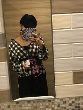 「アイテム（ピアス（両耳用））」を使った、気まぐれちゃんさん（レディース・160cm・20代）の秋コーディネート