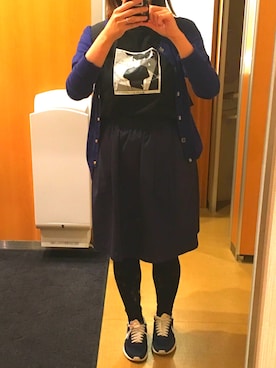 「Marilyn Moon（マリリンムーン）のアイテム」を使った、まんぷくさん（レディース・158cm）の春コーディネート