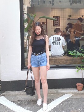 🧸E̟l̟l̟i̟e̟さん（レディース・167cm）の春コーディネート