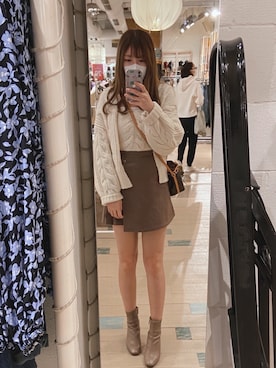 🧸E̟l̟l̟i̟e̟さん（レディース・167cm）の冬コーディネート