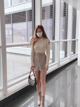 「JELLY BEANS」｜🧸E̟l̟l̟i̟e̟さん（レディース・167cm）の冬コーディネート