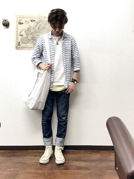 hiroさん（メンズ・170cm）の夏コーディネート