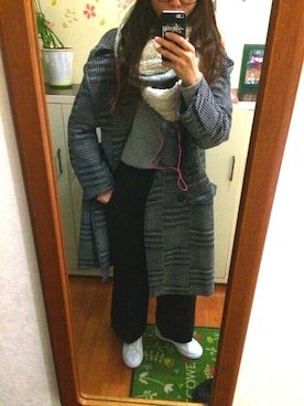 マユさん(レディース・159cm)の冬コーディネート