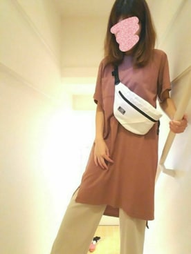 「LBC（エルビーシー）のアイテム（ワンピース/ドレス）」を使った、hanaさん（レディース・159cm）の秋コーディネート