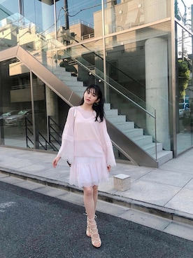 「SEE BY CHLOE（シーバイクロエ）のアイテム（ワンピース/ドレス）」を使った、みみさん（レディース・164cm）の秋コーディネート