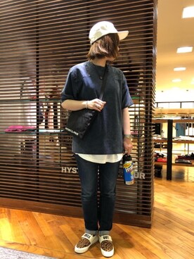 「HYSTERIC GLAMOUR（ヒステリックグラマー）のアイテム（食器/キッチン）」を使った、sakataさん（レディース・159cm）の夏コーディネート