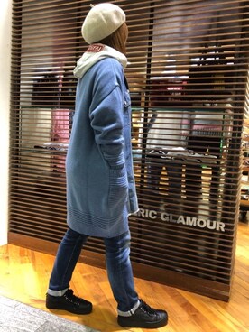 sakataさん（レディース・159cm）の冬コーディネート