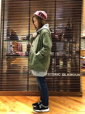 sakataさん（レディース・159cm）の冬コーディネート