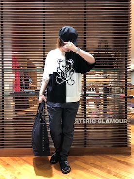 「スタッズ」｜「アイテム（レッグウェア）」を使った、sakataさん（レディース・159cm）の春コーディネート