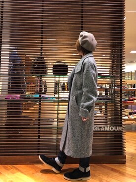 sakataさん（レディース・159cm）の冬コーディネート