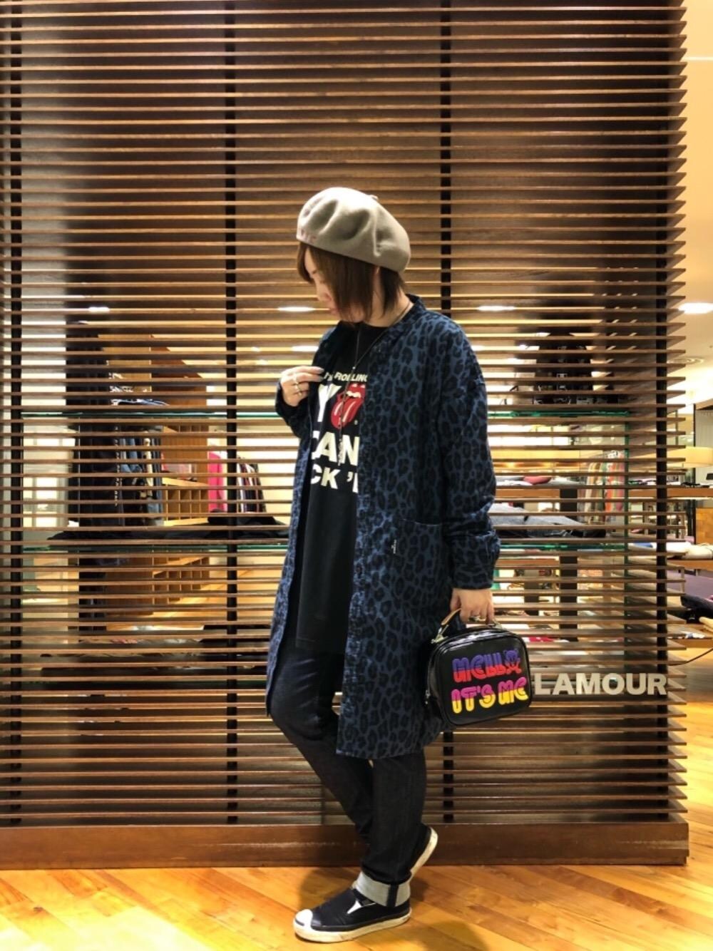 HYSTERIC GLAMOUR（ヒステリックグラマー）の「HG LEOPARD総柄 長袖