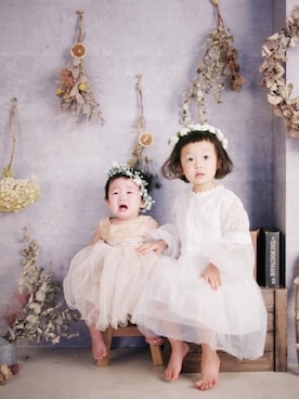 「ａｎｋｏ*のアイテム（その他、その他）」を使った、ａｎｋｏ*さん（キッズ・80cm）の秋コーディネート