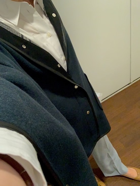 「LOWRYS FARM（ローリーズファーム）のセンタープレスカラーフレアパンツ　870189（その他パンツ）」を使った、kaoryさん（レディース・157cm）の春コーディネート