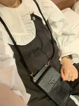 「TODAYFUL（トゥデイフル）のアイテム（サロペット/オーバーオール）」を使った、kaoryさん（レディース・157cm）の春コーディネート