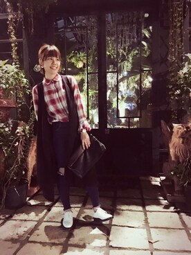 Kiwiさん（レディース・159cm）の冬コーディネート