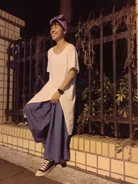 Kiwiさん（レディース・159cm）の秋コーディネート