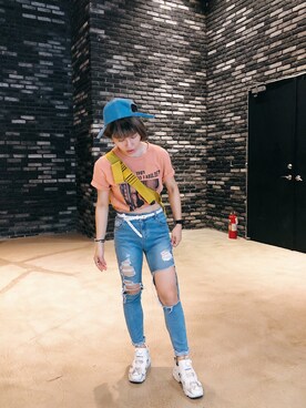 Kiwiさん（レディース・159cm）の夏コーディネート