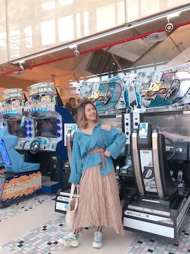 「Le Melange（ル・メランジュ）のアイテム」を使った、Kiwiさん（レディース・159cm）の春コーディネート