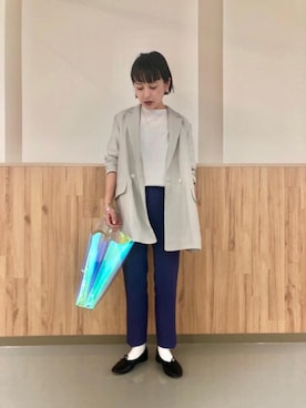 KATAさん（レディース・159cm）の春コーディネート